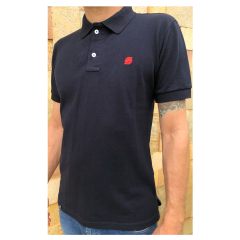 Camisa Polo Masculina Azul