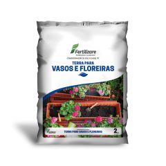 Terra Especial P/ Vasos e Floreiras Pct. 2 KG