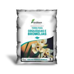 Terra Especial Para Orquídea e Bromélia Pct. 2 KG