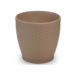 Vaso Rattan Mini 1,8 LTS Palha