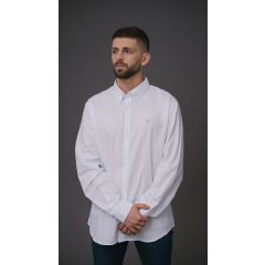 Camisa Masculina Manga Longa Branca